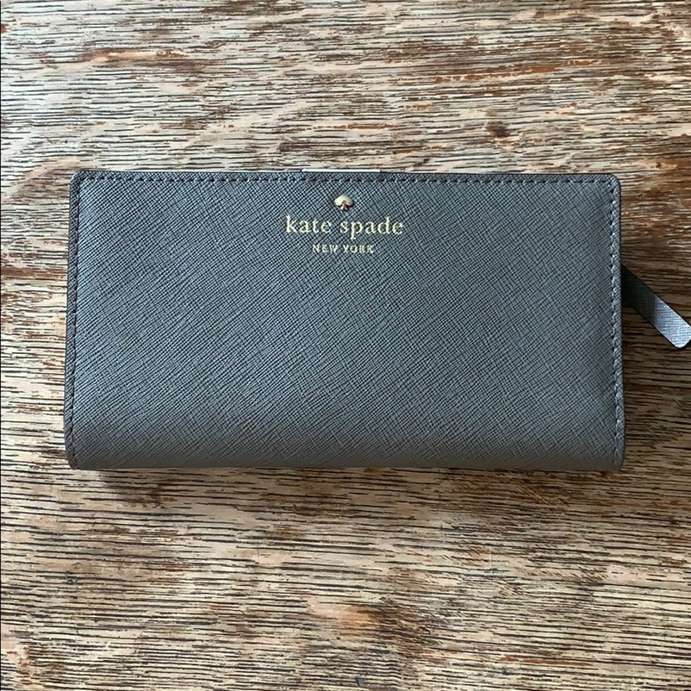 Kate Spade Stacy Wallet - gray